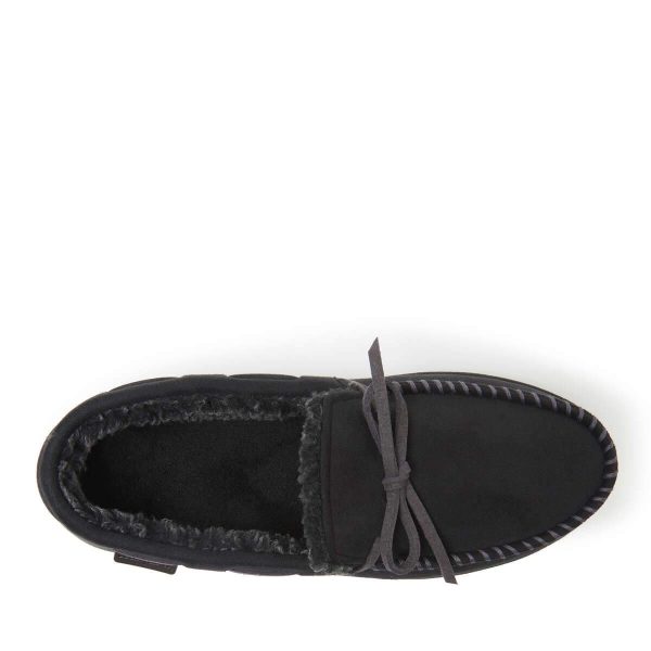 Toby Microsuede Tie Moccasin For Discount