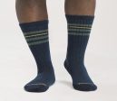 Vintage Stripe Cushioned Crew Socks Supply