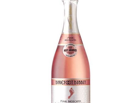 Barefoot Bubbly Moscato Pink - 750ML For Sale