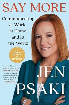 Jen Psaki: Say More [2025] paperback Online Sale