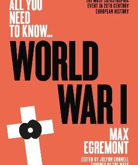 Max Egremont: World War I [2018] paperback Online