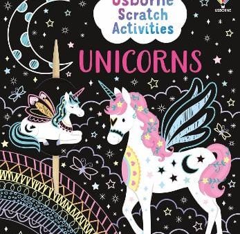 Rosie Dickins: Usborne Scratch Activities Unicorns [2025] paperback For Sale